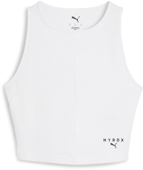 Puma w x hyrox rib crop tank