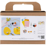 Creativ Company Mini-Hobby-Set Dekorationen aus Papier, Karton mit Dekoration, 1 Set
