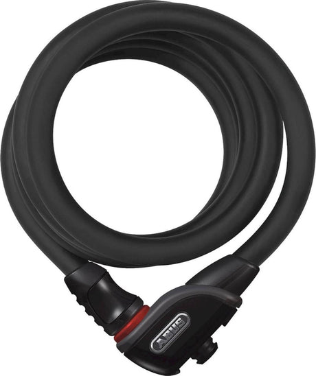 Abus kabelslot phantom 8950 180 texkf - fietsslot set met houder texkf voor het frame van de fiets - 12 15 mm - security level 5 - zwart