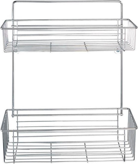 Wenko doucherek avesta 32 x 38 x 12 cm chroom zilver 2-delig