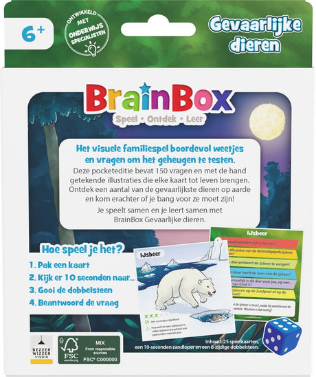 Brainbox Pocket gefährliche Tiere