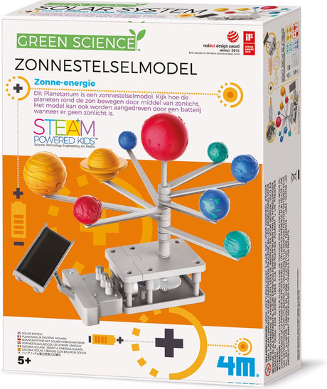 4 m Wissenschaft und Spiele – Sonnensystem – solarbetrieben – Modellbau – Kidzlabs – grüne Wissenschaft – 5+