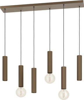 Eglo fariolo hanglamp - e27 - gu10 - 96 cm - brons