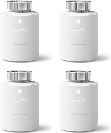 Tado° Tado Add-on – intelligenter Heizkörperthermostat – Quattro-Paket