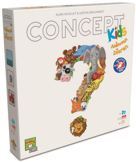 Repos Production Concept Kids Animals – Lernbrettspiel für 4+ Jahre