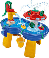 Aquaplay groß - - Wasserlauf - 100 x 58 x 90 cm - Gartenschlauchanschluss - Sand- oder Wassertisch