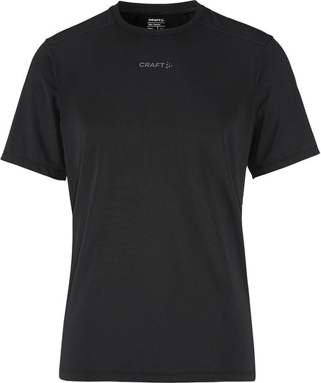 Craft Adv Essence SS Tee 2 m Herren-Sportshirt – Schwarz S