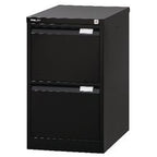 Aktenschrank Bisley 47x62,2x71,1cm 35k schwarz 2 Schubladen