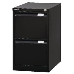 Aktenschrank Bisley 47x62,2x71,1cm 35k schwarz 2 Schubladen