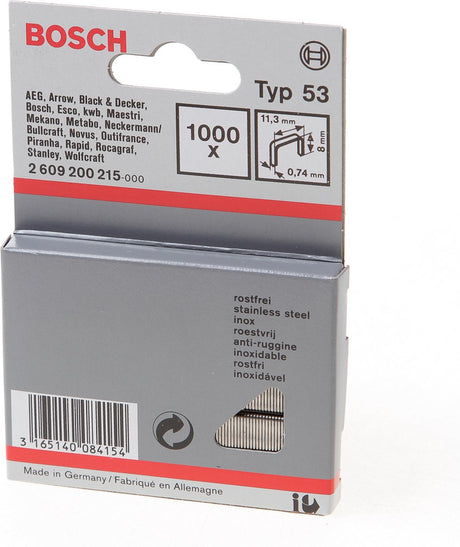 Bosch - nicht mit Feindraht Typ 53 11,4 x 0,74 x 8 mm