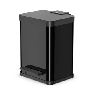 Hailo 0622-260 öko duo plus m Treteimer 2x 9l silber schwarz