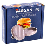 Vaggan Hamburger-Maker Aluminium 11,7 x 9 cm | 3 Stück