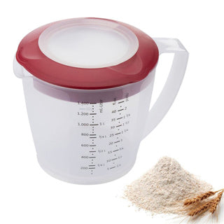 Westmark Mixbecher mit Deckel 1,4 Liter Kunststoff 19,5x15x14,8cm