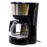 Inventum Kaffeemaschine 1,25 l, schwarzer Edelstahl, 10 Tassen