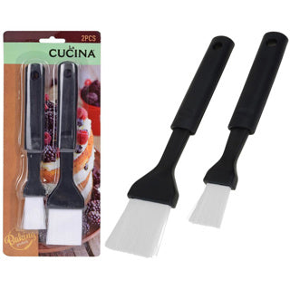 La Cucina Backpinsel 2er-Set 2 sortiert | 3 Stück