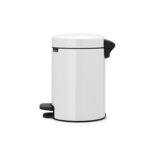 Brabantia Treteimer Newicon 3 ltr weiß mit Inneneimer aus Kunststoff