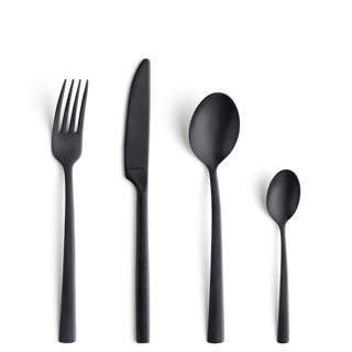 Amefa Manille Vintage Besteckset 16-teilig schwarz
