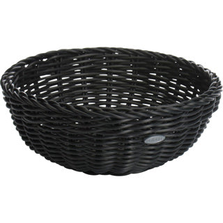 Westmark Brotkorb rund 23 x 9 cm schwarz | 3 Stück