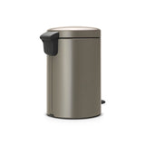 Brabantia Newicon Abfallbehälter – 12 Liter – Platin