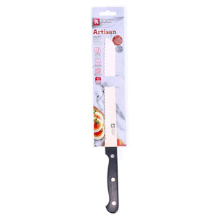 Richardson Sheffield Brotmesser schwarz Edelstahl Küchenmesser 23 cm.