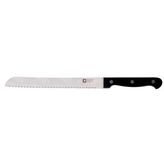 Richardson Sheffield Brotmesser schwarz Edelstahl Küchenmesser 23 cm.
