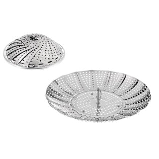 Westmark Dampfkorb, verstellbar, für Pfannen ø 14-23 cm, Edelstahl, Silber, 12592270