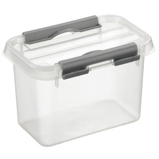 Sunware q-line Aufbewahrungsbox 0,8l transparent | 2 Stk