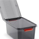 Kis K Latch Aufbewahrungsbox S mit Deckel 14 l transparent | 2 Stk