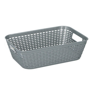 Aufbewahrungskorb 29 x 20 x 8,5 cm farbig sortiert | 4 Stück