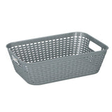 Aufbewahrungskorb 29 x 20 x 8,5 cm farbig sortiert | 4 Stück