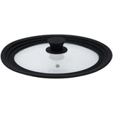 Alpina Glasdeckel mit Silikonrand 24 26 28 cm