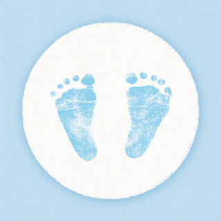 Ambiente Servietten 25 cm Baby Steps Boy FSC Mix | 3 Stück