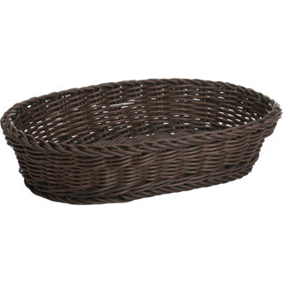 Westmark Brotkorb oval 32x23x7 cm braun | 3 Stück