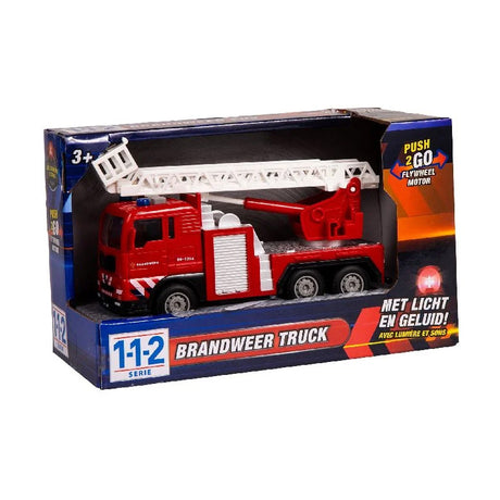 112 Feuerbrigade Truck 1:32 mit Licht und Klang