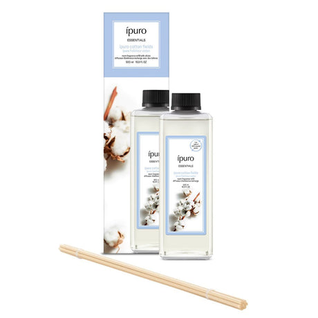Ipuro geurdiffuser navulling cotton fields 500ml