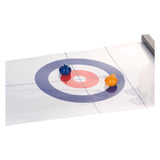 Clownspieltisch Curling mit 8 Steinen