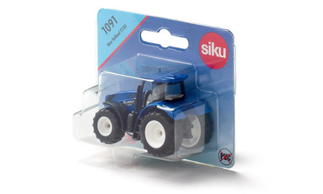 Siku Traktor New Holland 6,7 cm Druckguss 1:87 blau