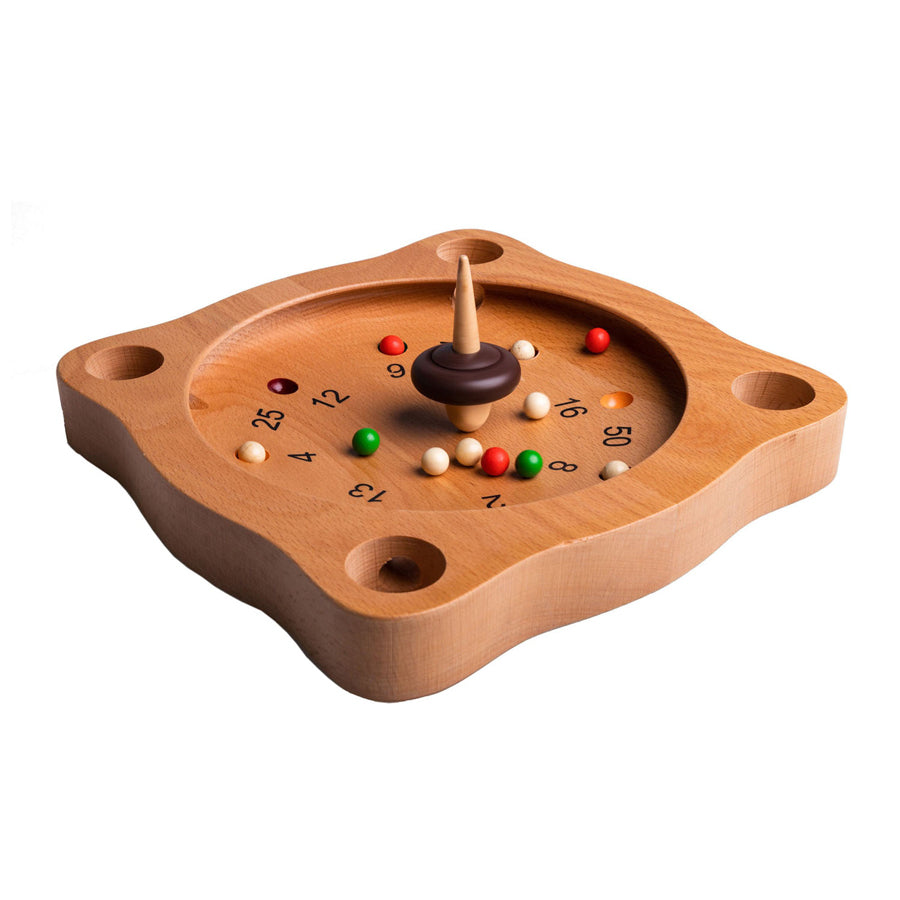 Clownspiele Tiroler Roulette Holzbrettspiel