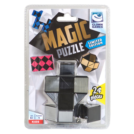 Clownspiele Clown Zauberpuzzle Silber