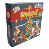 Spielen im Freien, das Erinnerungen weckt. Weihnachtsspiel