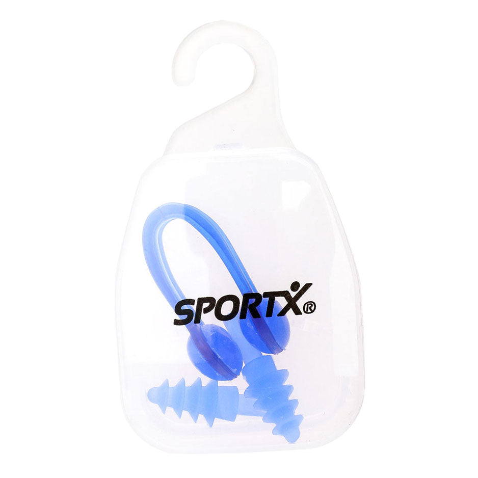 Sportx Nasenklammer und Ohrstöpsel Junior