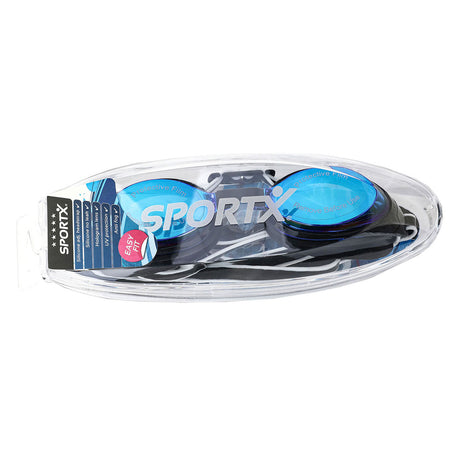 Sportx Erwachsenen-Schwimmbrille holografisch in Box