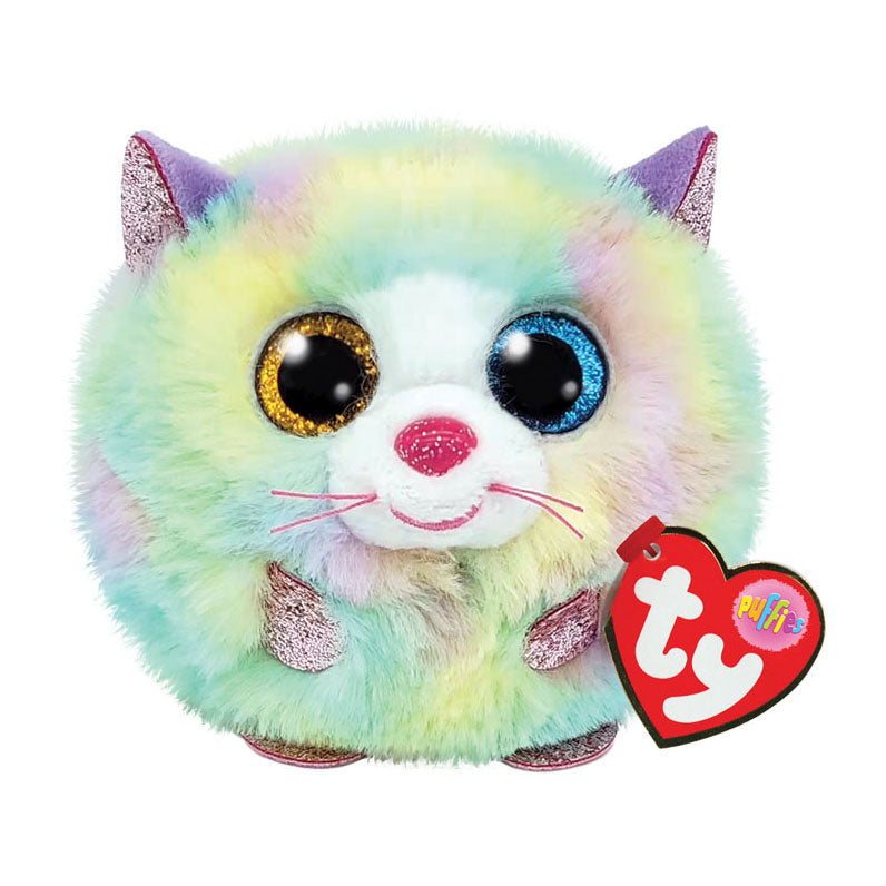 Ty Beanie Ty Teeny Puffies Heather Cat, 10 cm