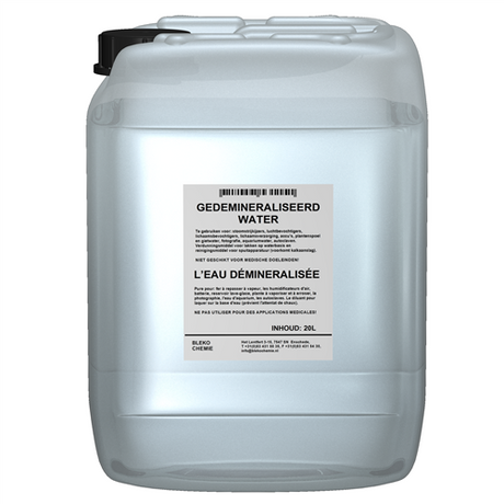 Bleko demineralisiertes Wasser 20l