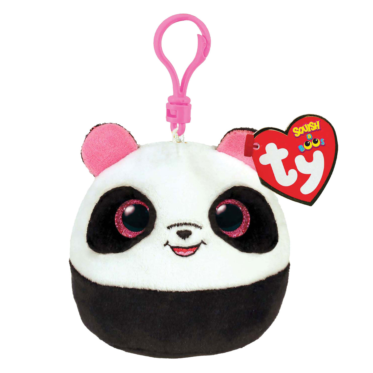 Ty Beanie Ty Squish a Boo Clip Bambuspanda, 8 cm