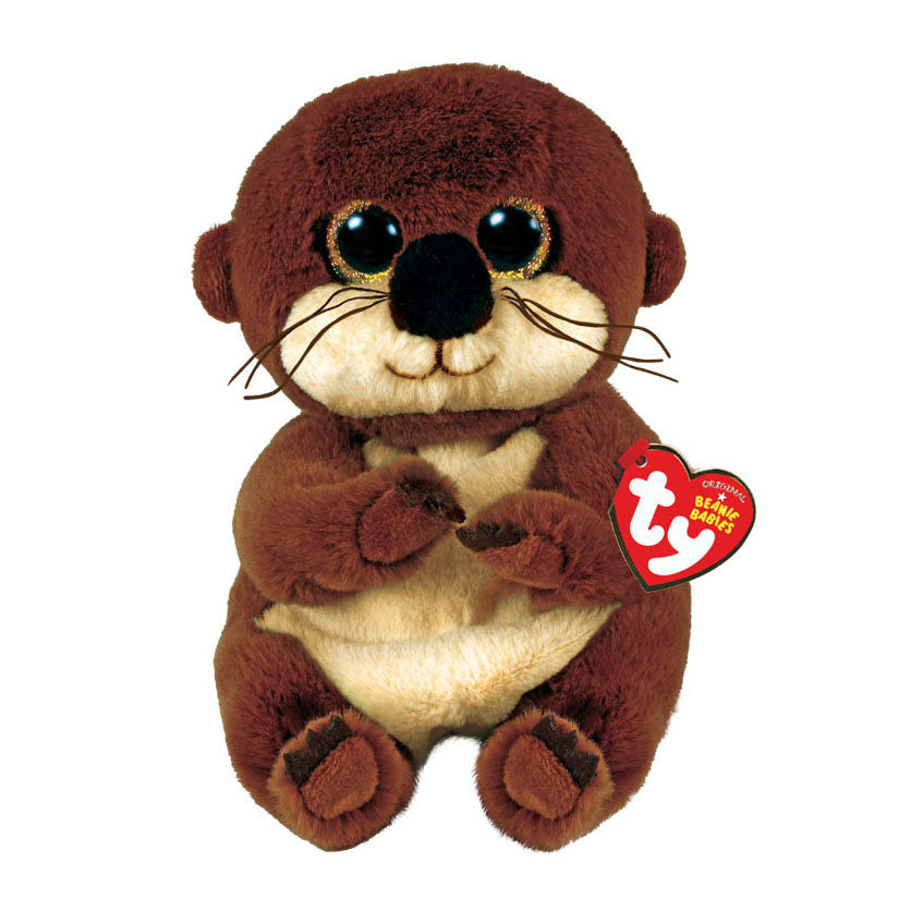 Ty Beanie Babies Bellies Mitch Otter, 15 cm