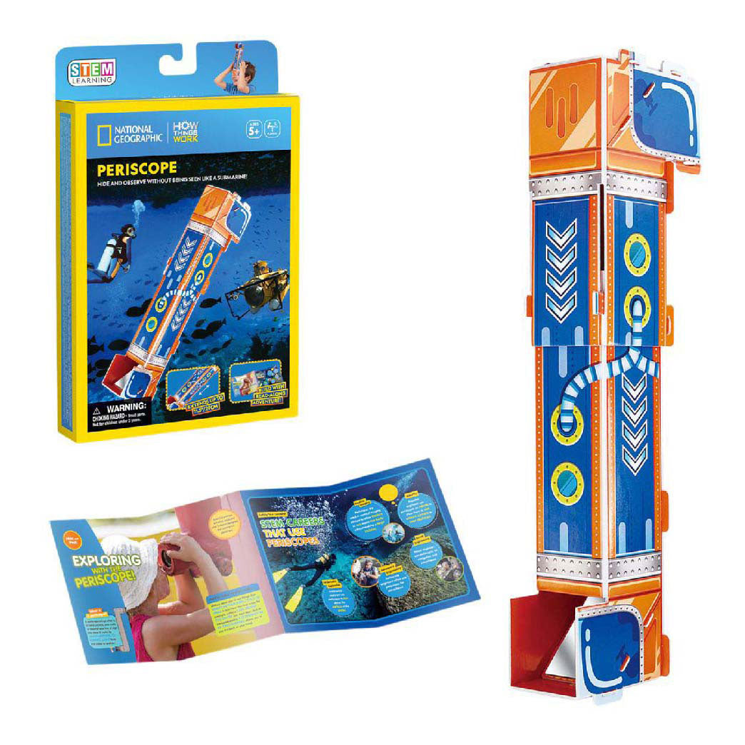 Kubisches lustiges 3D-Puzzle National Geographic Stem Periscope