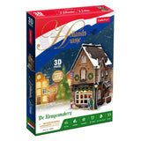Kubische lustige 3D-Puzzle-Clog-Fabrik mit LED-Beleuchtung