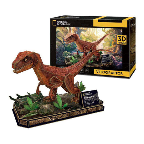 National Geographic 3D-Puzzle Velociraptor