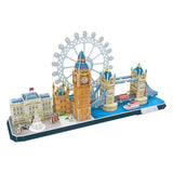 Kubisches lustiges 3D-Puzzle City Line London